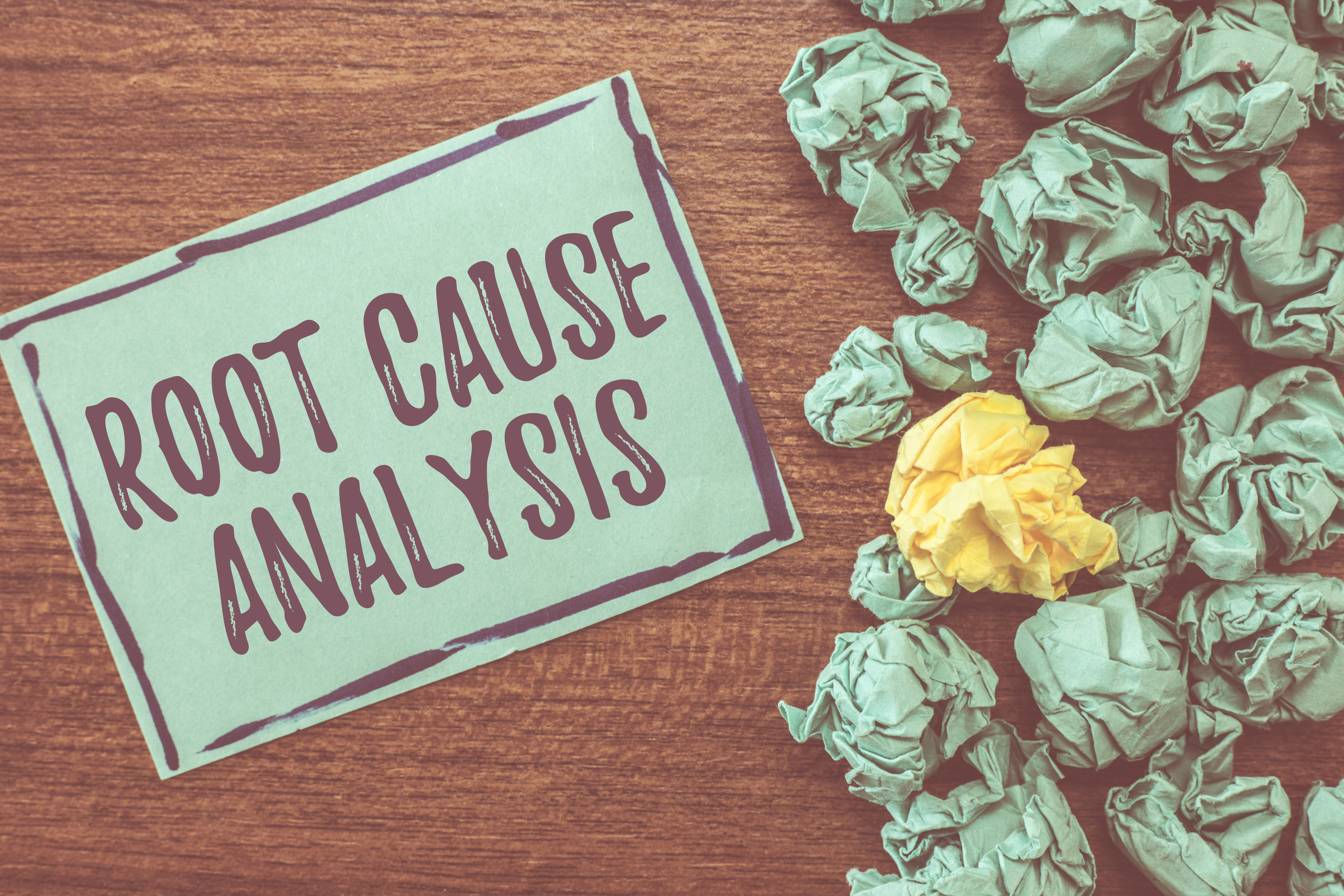 Curso sobre Análisis y Solución de Problemas a través de la Identificación de la Causa Raíz.